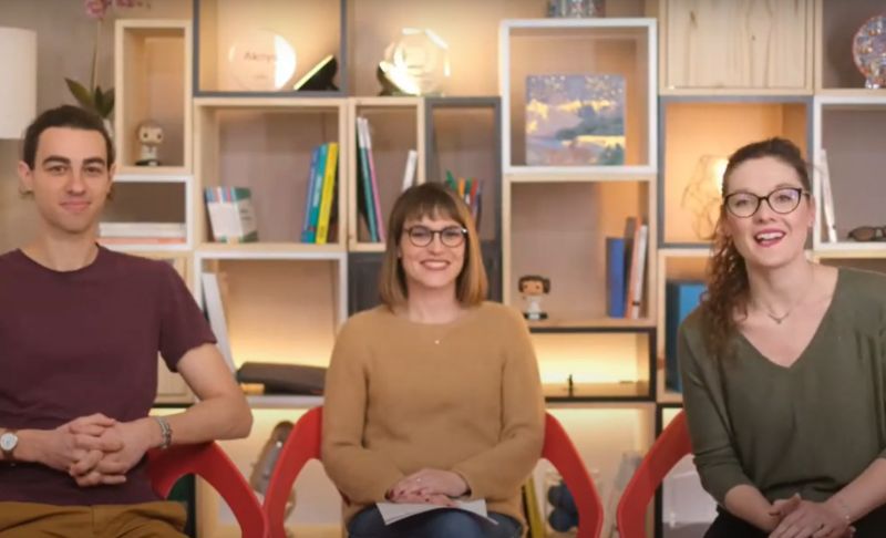 Equipe Unow en atelier de travail